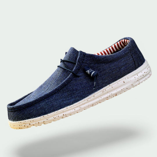 Herre Casual Mokkasiner i Tøjstof 3