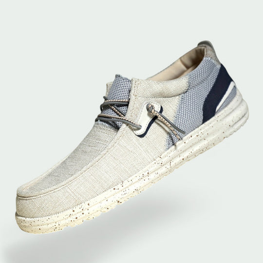 Herre Casual Mokkasiner i Tøjstof 4