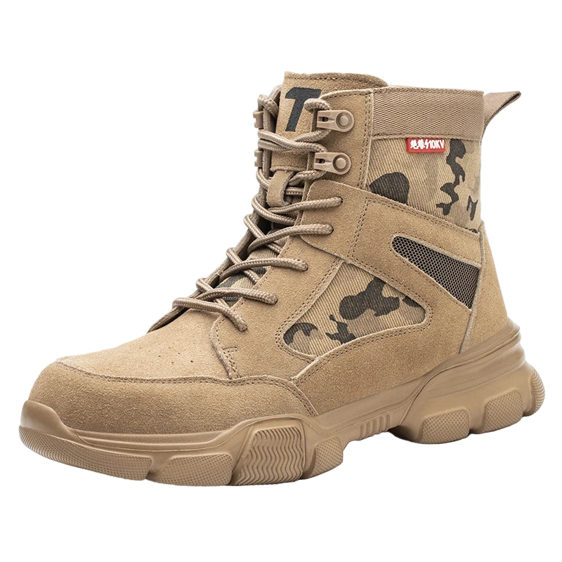 Mænds Arbejdssko med Ståltåkaptel og Komfortabel Indersål 6