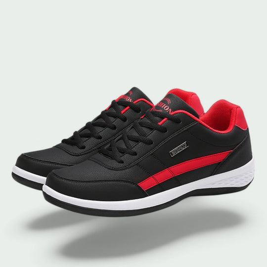 Unisex Sko i Læder med Stødabsorberende Såler 1