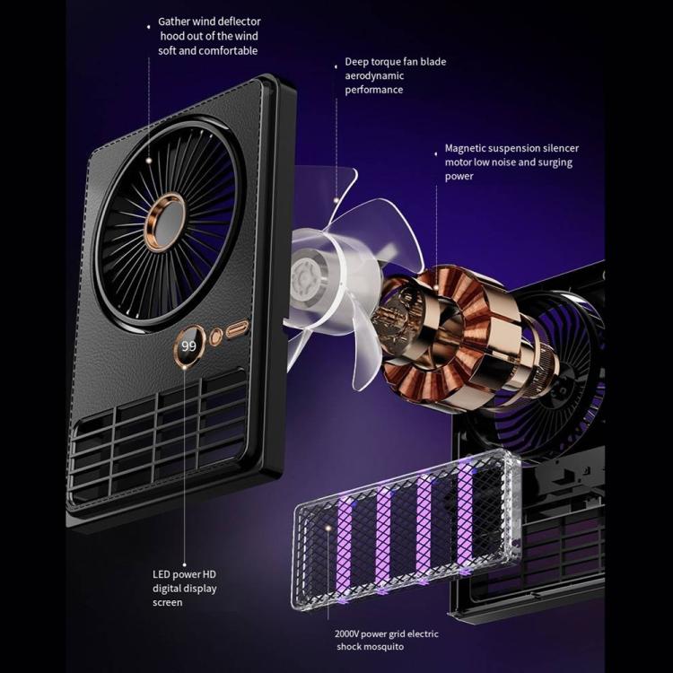 2-i-1 Myggefælde og Ventilator til Hjemmet 2