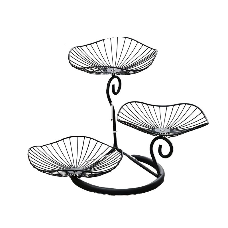 3-lags Frugtskålsstativ til Snacks og Desserter 3