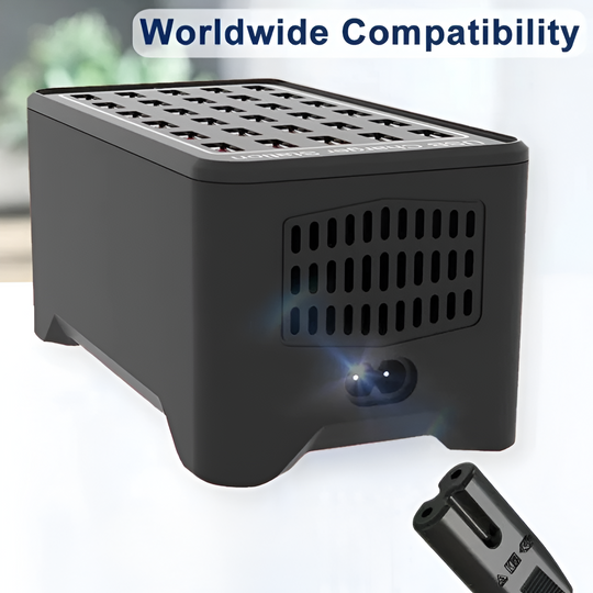 30-Port USB-A Opladningsstation til Hurtig Opladning 5