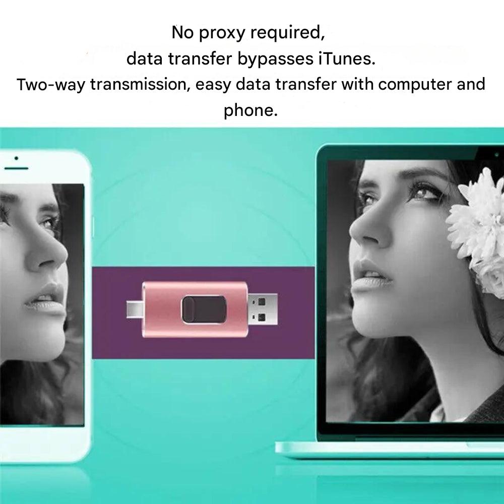 4-i-1 Flashdrive til Alle Enheder 2