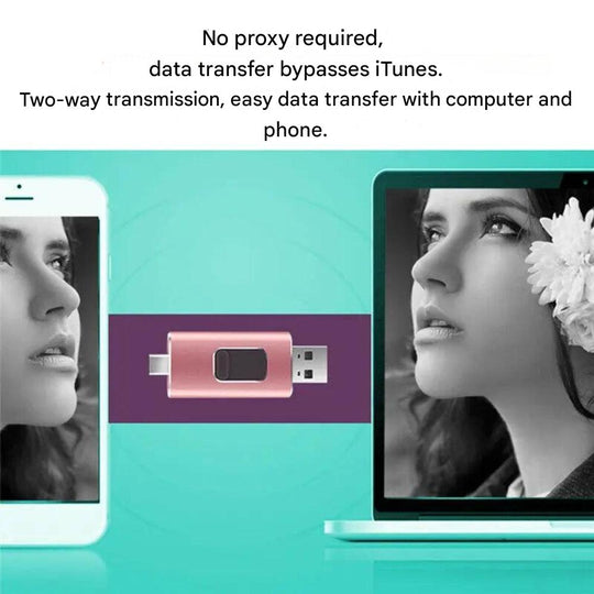 4-i-1 Flashdrive til Alle Enheder 2