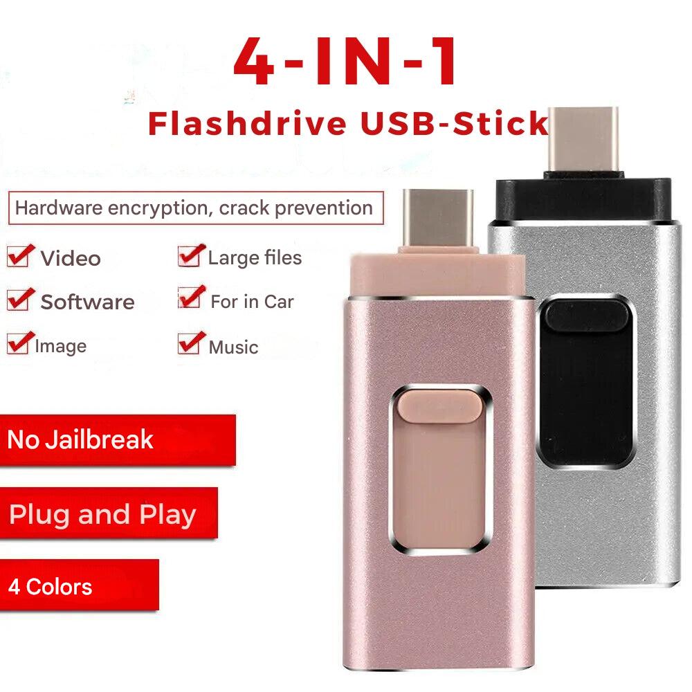 4-i-1 Flashdrive til Alle Enheder 3