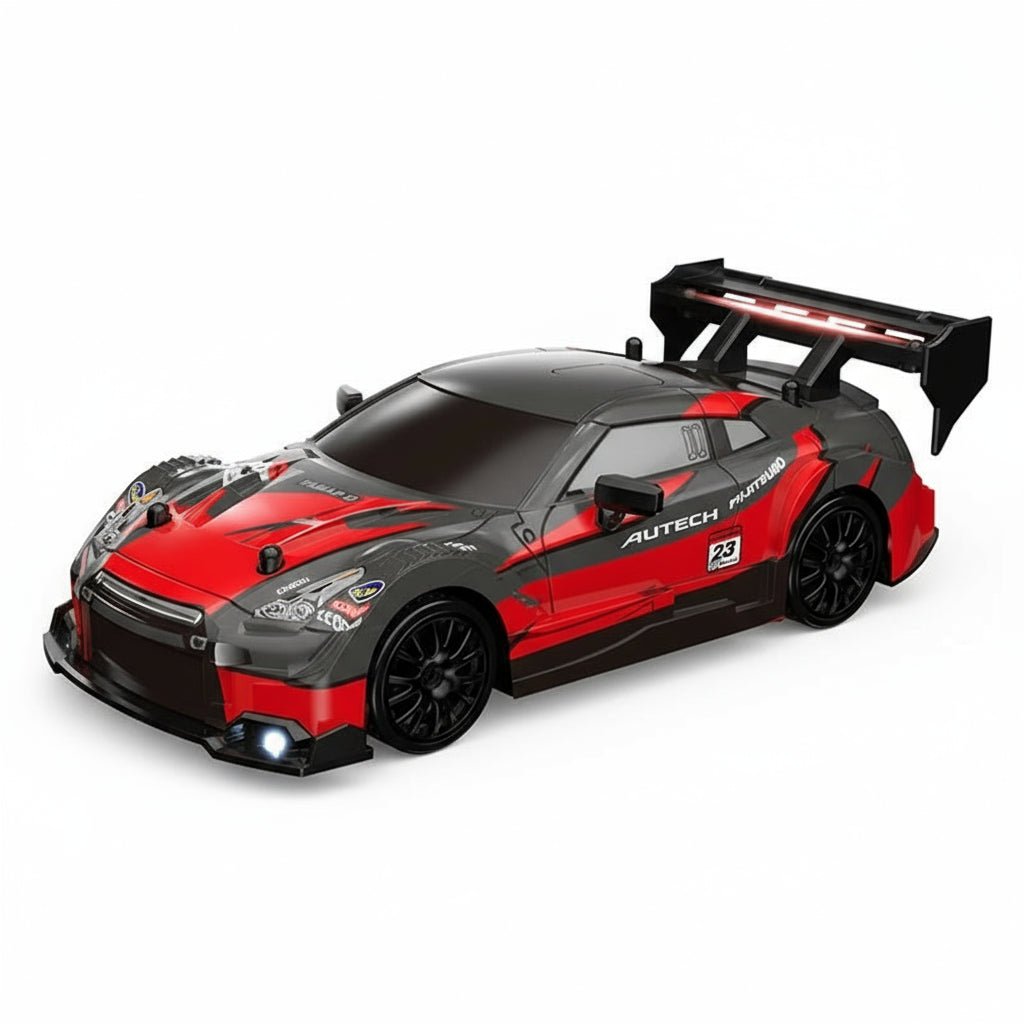 4WD RC Driftbil med Glatte Dæk 10