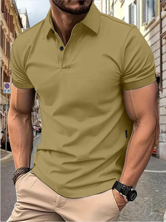 Letvægts casual poloshirt til mænd