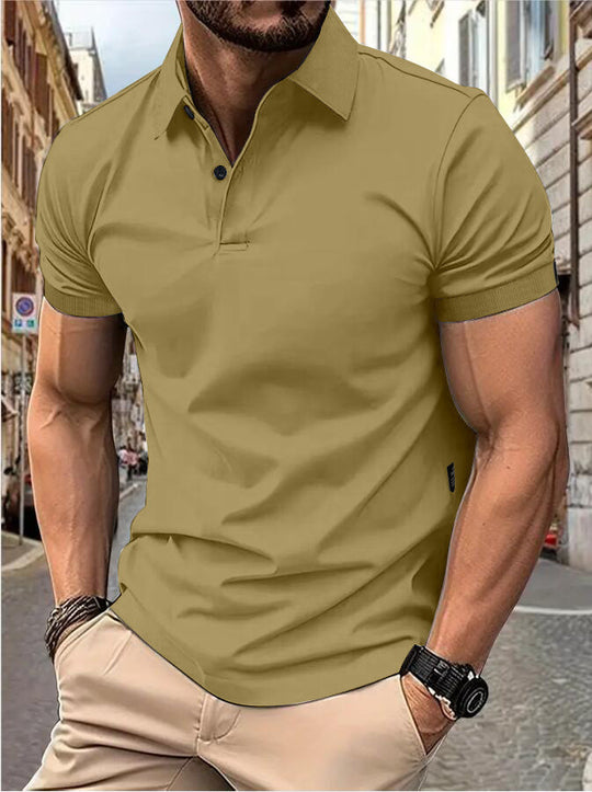 Letvægts casual poloshirt til mænd