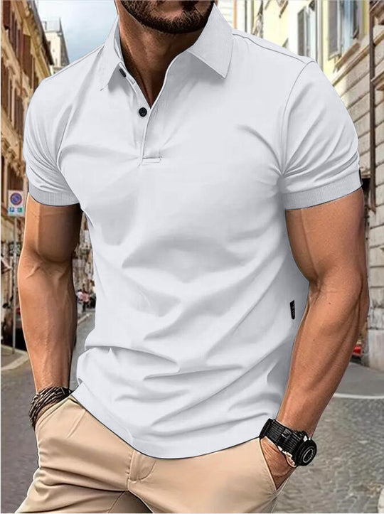 Letvægts casual poloshirt til mænd