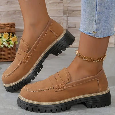 Kvinders Loafers Suede Casual Chic