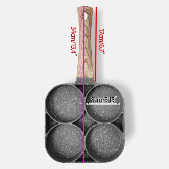 Æggepande til 4 Portioner Praktisk Design 7