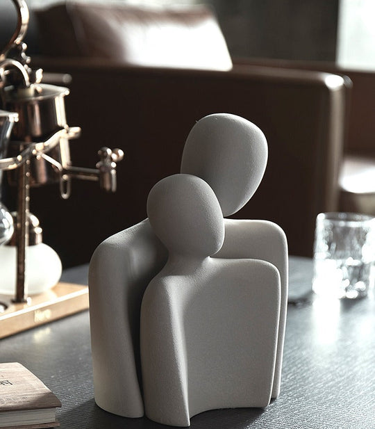 Abstrakt Kærlighedsstatue Til Hjemmet Dekoration 4