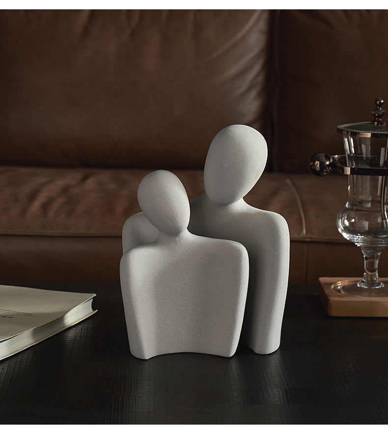 Abstrakt Kærlighedsstatue Til Hjemmet Dekoration 8