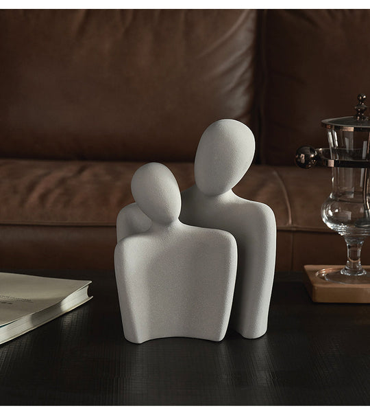 Abstrakt Kærlighedsstatue Til Hjemmet Dekoration 8