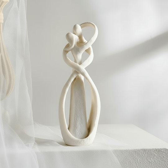 Abstrakt Skulptur Tidløs Kærlighed 7