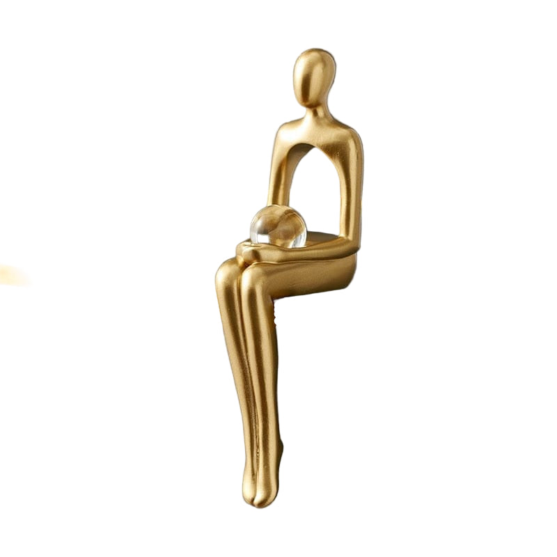 Abstrakte Statuetter til Indretning – Unikke Figurer til Hylder og Borde 0