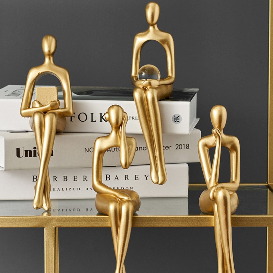 Abstrakte Statuetter til Indretning – Unikke Figurer til Hylder og Borde 2