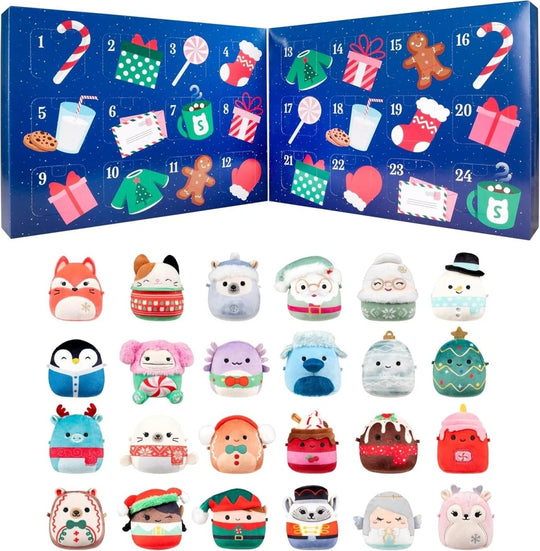 Adventskalender med Micromallow Figurer til Børn 0
