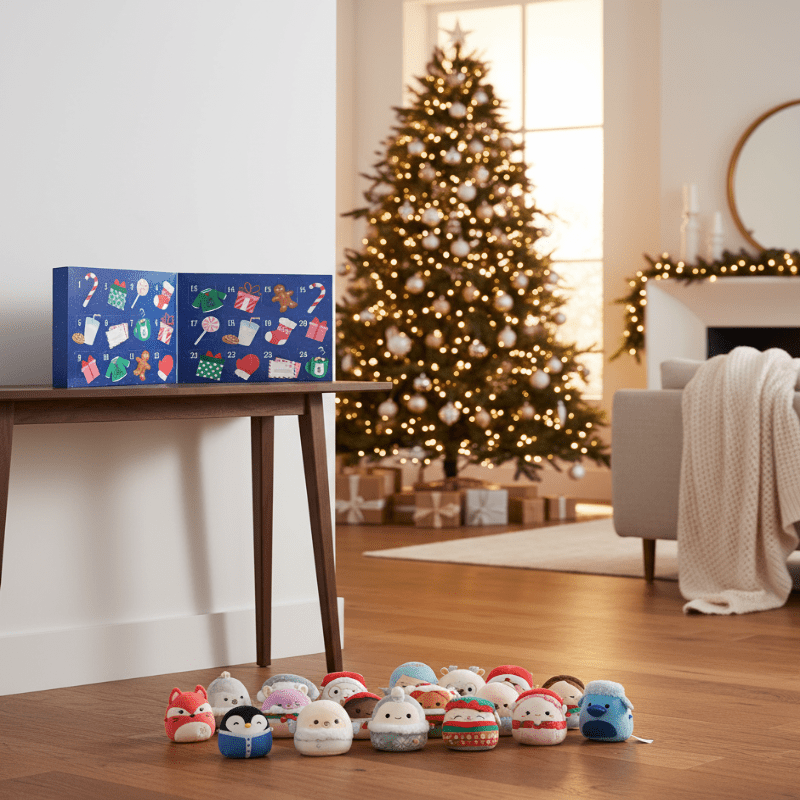Adventskalender med Micromallow Figurer til Børn 1
