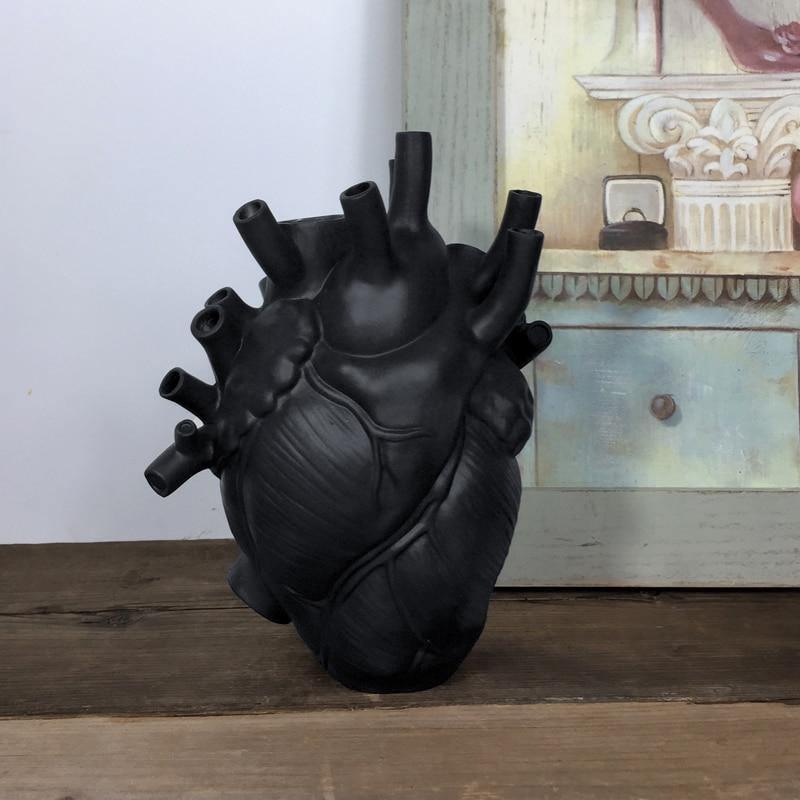 Anatomisk Hjerteformet Vase til Indretning Dekorativ Udsmykning 3