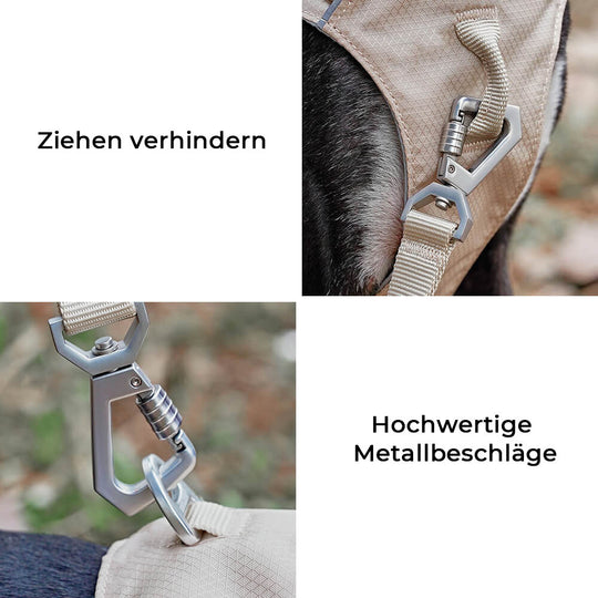 Anti-Træk Hundesele med Multifunktionel Snor til Gåture 8