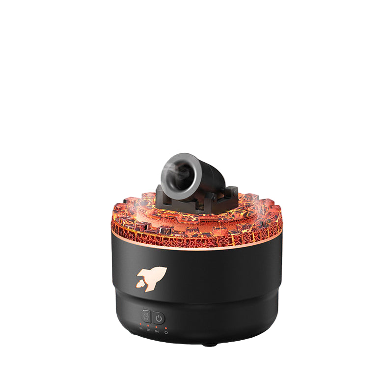 Aromadiffuser med Vandtåge og Lavaeffekt til Hjemmet 0