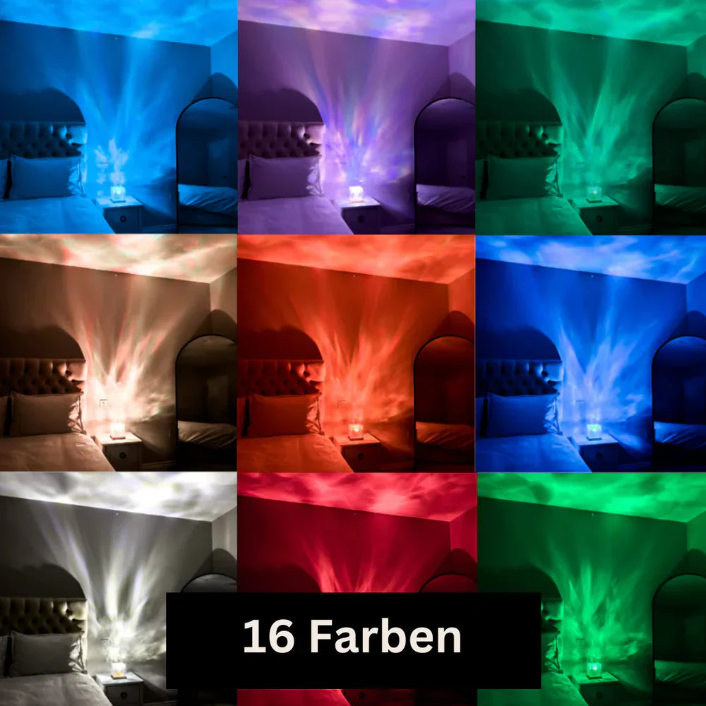 AuroraGlow Lampe med 16 Farver 3