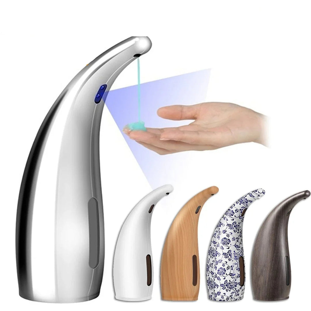 Automatisk Sæbedispenser Med Sensor - Væg Sæbedispenser Til Moderne Badeværelse 1