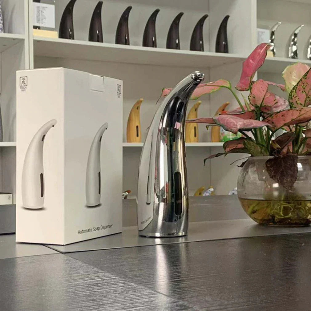 Automatisk Sæbedispenser Med Sensor - Væg Sæbedispenser Til Moderne Badeværelse 3
