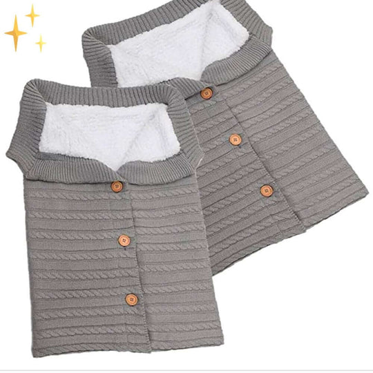 Baby Sovepose Mønstret med Knapper 5
