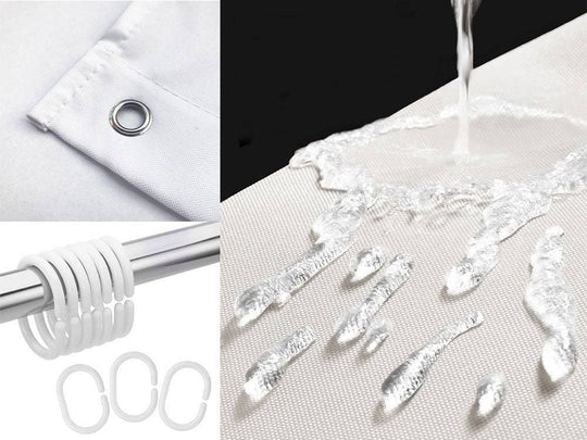 Badeforhæng i Klassisk Stil 1