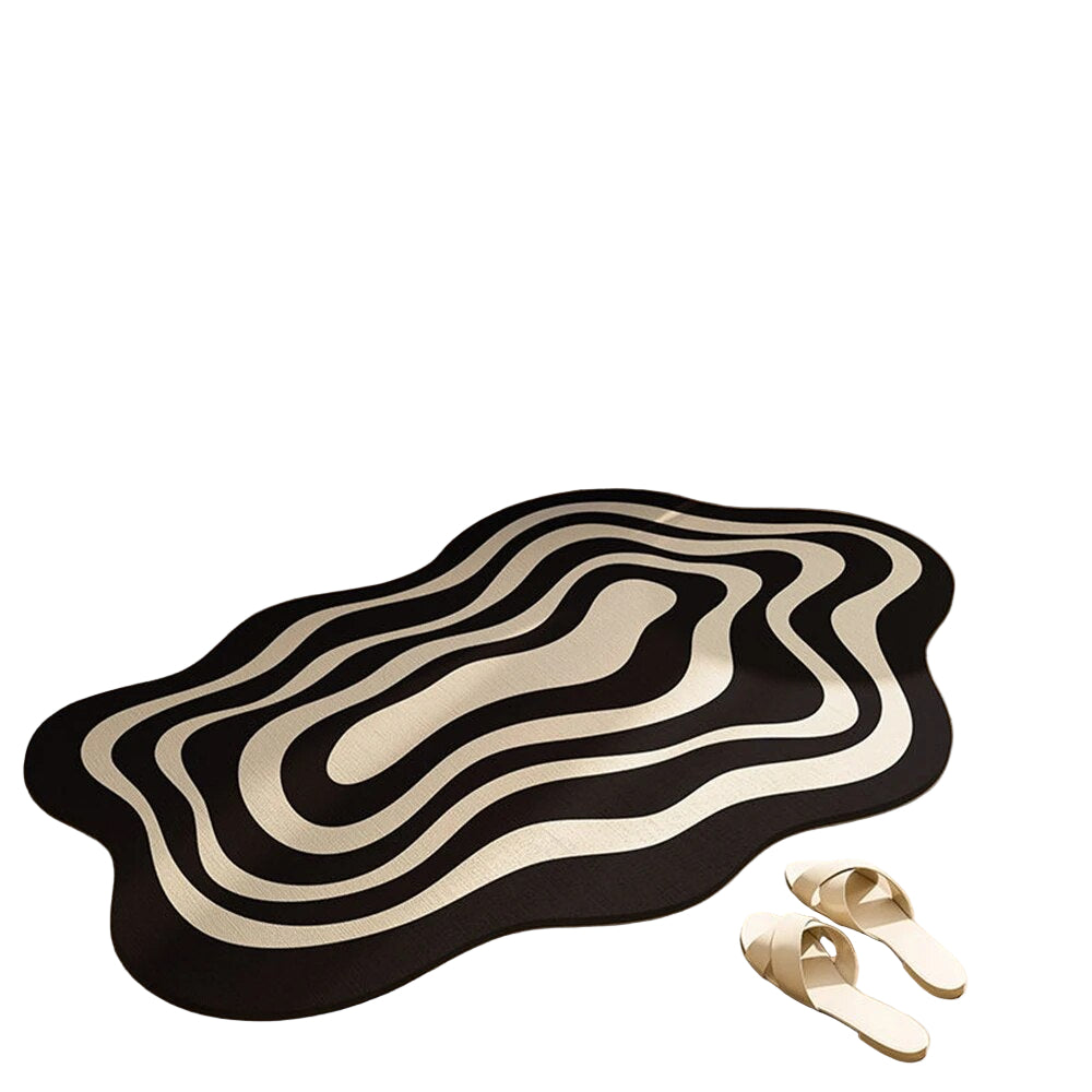 Bademåtte Uregelmæssig Formet Moderne Design 0