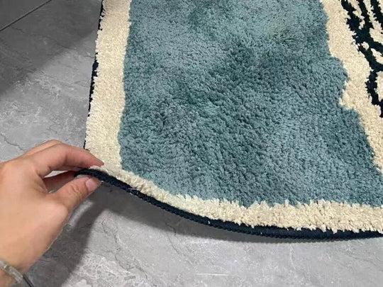 Bademåtte i Abstrakt Design til Badeværelse 6