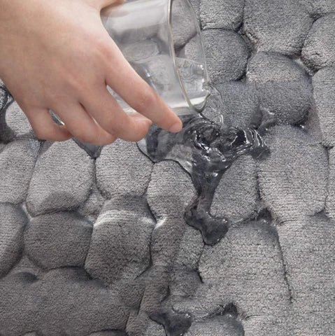 Bademåtte med Pebble Design til Badeværelse 5