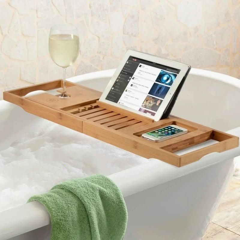 Badeværelses Bakke til Afslapning med Justerbar Design 4