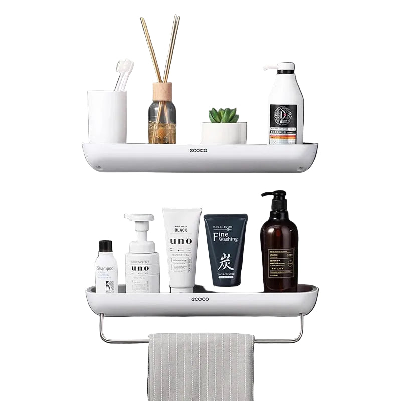 Badeværelsesarrangør Vægmonteret Modern Design med Håndklædeholder 0