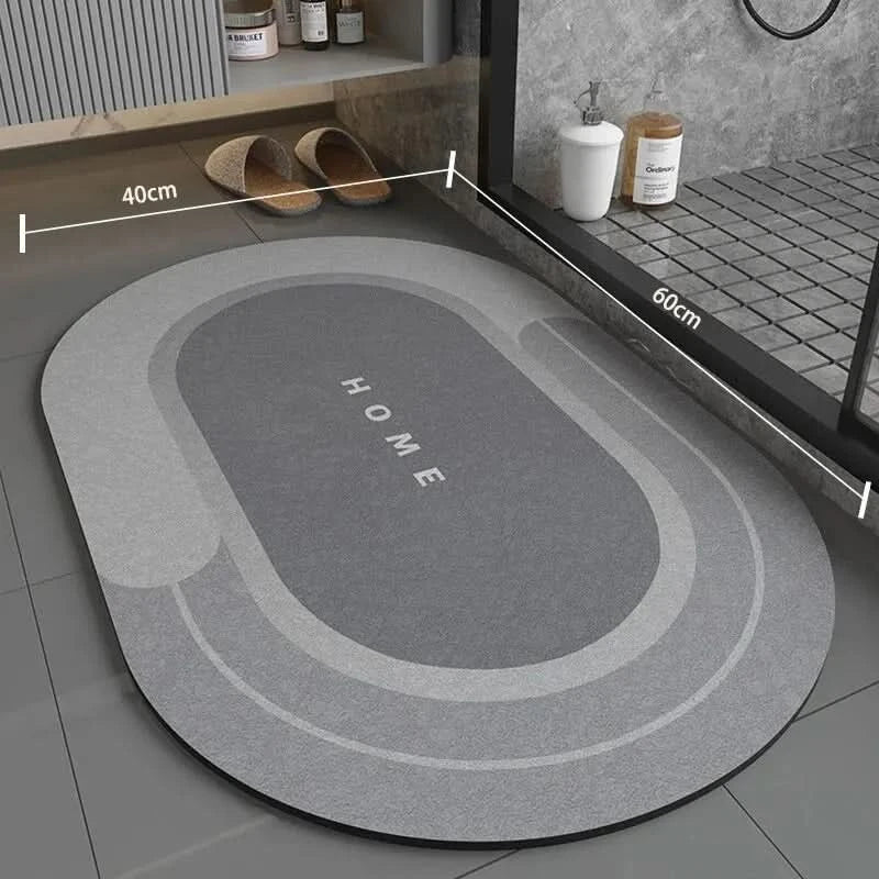 Badeværelsesmåtte Skridsikker og Absorberende Moderne Design 10