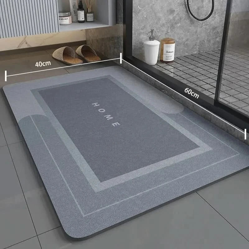Badeværelsesmåtte Skridsikker og Absorberende Moderne Design 11