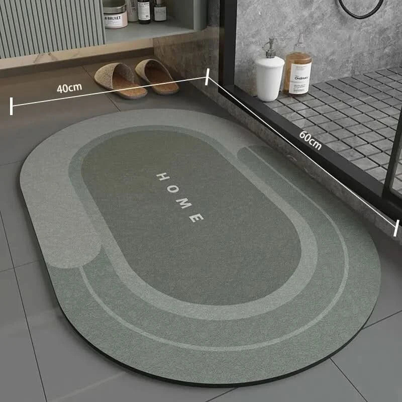 Badeværelsesmåtte Skridsikker og Absorberende Moderne Design 12