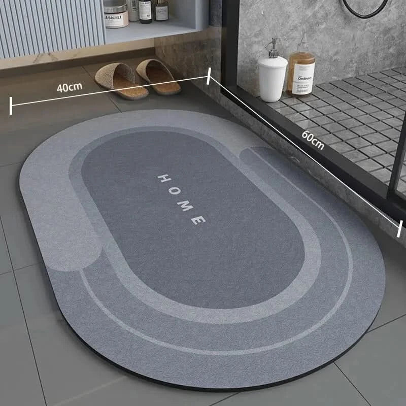 Badeværelsesmåtte Skridsikker og Absorberende Moderne Design 13