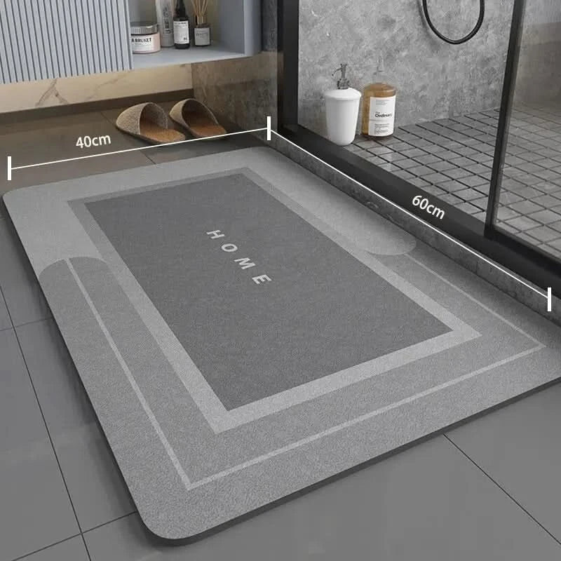 Badeværelsesmåtte Skridsikker og Absorberende Moderne Design 8