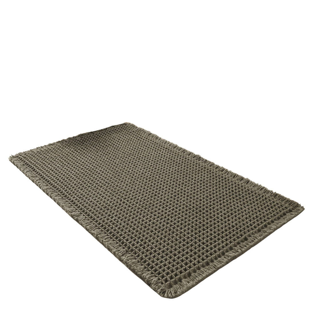 Badeværelsesmåtte med Vaffeldesign og Anti-Slip Funktion 0