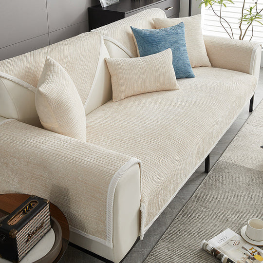 Bænkbetræk til Sofa med Jacquard Design 2