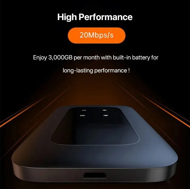 Bærbar 5G WiFi-router Kompakt 3