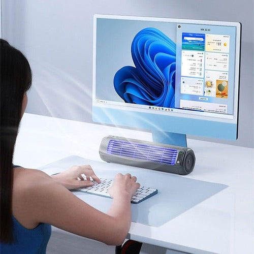 Bærbar Bordventilator med Oscillation 4