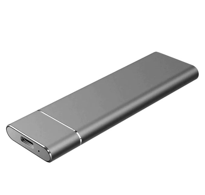Bærbar Ekstern Harddisk 2TB Aluminium Hurtig Overførsel Portabel Design 0