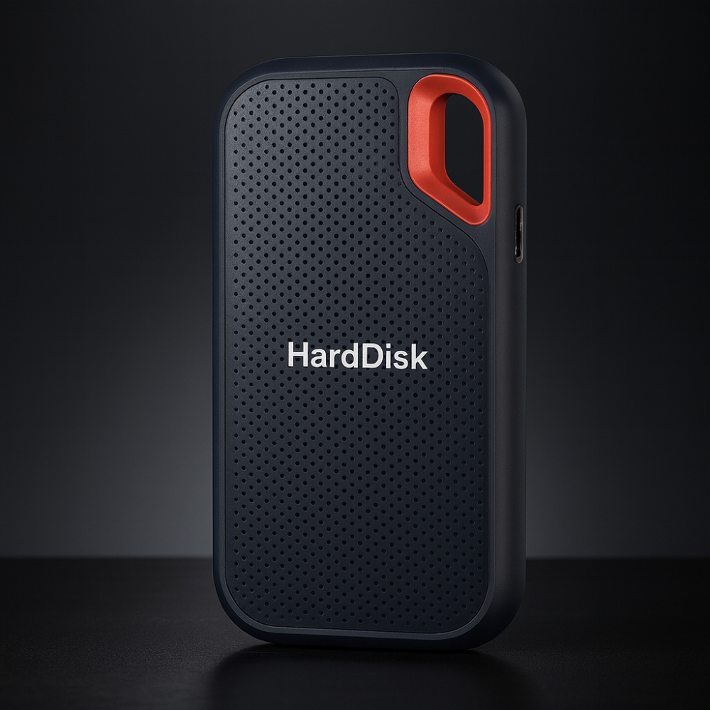 Bærbar Ekstern SSD Hurtig Dataoverførsel Kompakt Design 0
