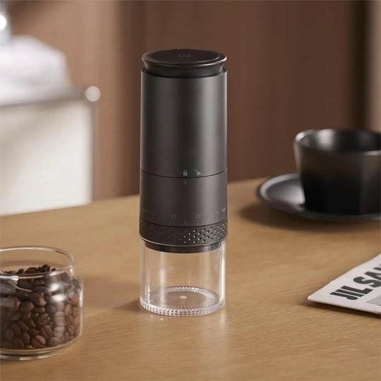 Bærbar Elektrisk Kaffekværn Justerbart Maleniveau 0