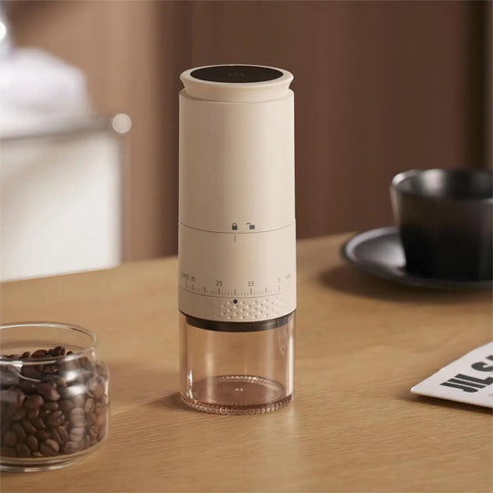 Bærbar Elektrisk Kaffekværn Justerbart Maleniveau 1
